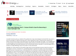 RBN Energy blogcast